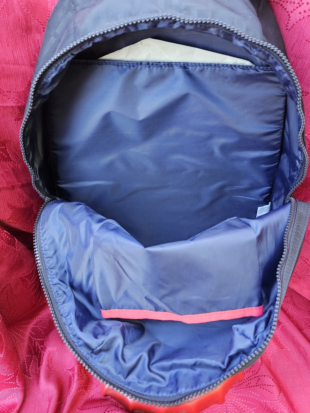 Tommy Hilfiger Charcoal Black Monogram Backpack - Picture 7 of 16